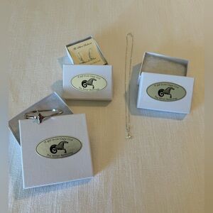 Brand new Silver jewelry set from The Silver Seahorse!